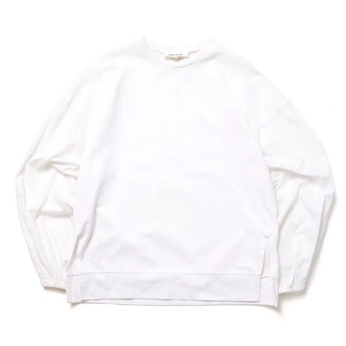 엔폴드 Nylon Sleeve Sweatshirt